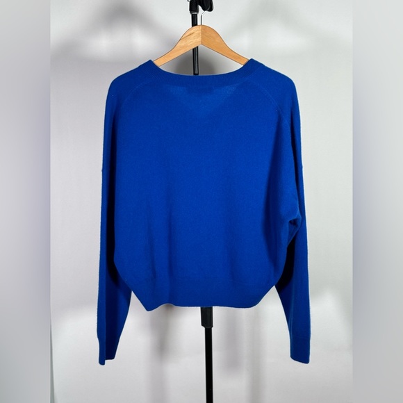 New Madewell (Re)sponsible Cashmere V-Neck Sweater - Picture 6 of 7